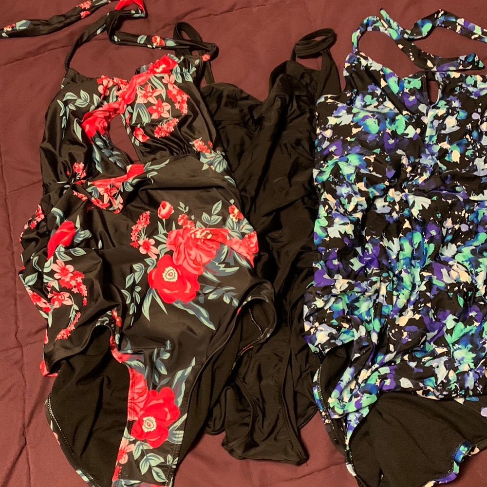 Lot of 3 swimsuits
